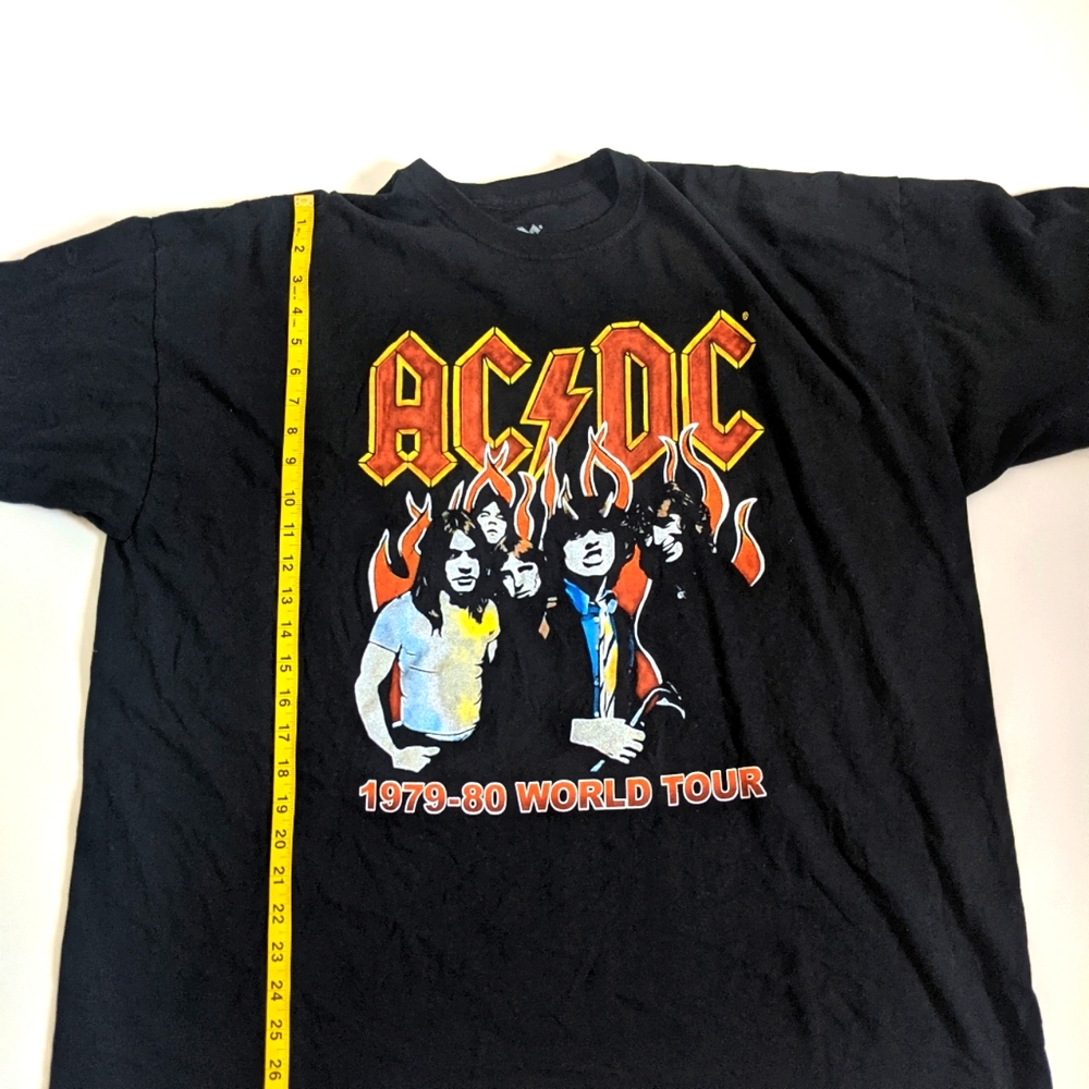 Ac/Dc 1979 World Tour T-Shirt - Gem